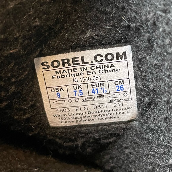 Sorel Brown Cream Joan of Arctic Winter Boots - Picture 7 of 7